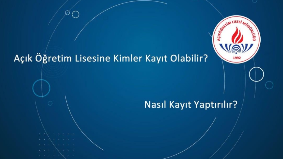 Açık Öğretim Lisesine Kimler Kayıt Olabilir? Nasıl Kayıt Yaptırılır?